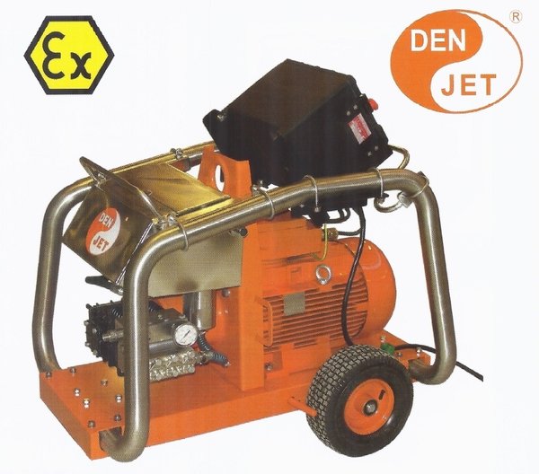 DEN-JET CEX20-350 "EX" geschützter Elektrobetriebener Hochdruckreiniger 350 bar 23 l/min.